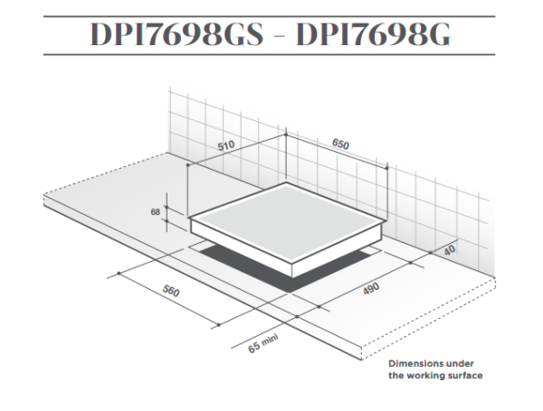Варочная поверхность DE DIETRICH DPI7698GS