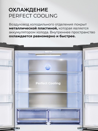 Холодильник LEX LCD505SsGID купить с доставкой по Москве и Московской области в интернет-магазине ТехноВегас