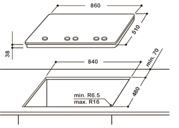 Варочная панель WHIRLPOOL GMA9522/IX купить с доставкой по Москве и Московской области в интернет-магазине ТехноВегас