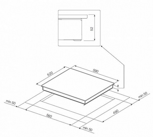 Варочная панель GRAUDE EK60.2
