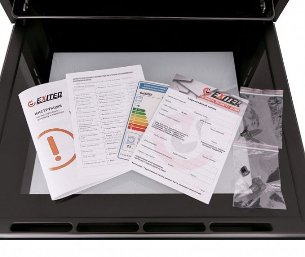 Духовой шкаф EXITEQ EXO 105 black купить с доставкой по Москве и Московской области в интернет-магазине ТехноВегас