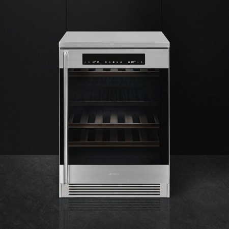 Винный шкаф SMEG CVF338X купить с доставкой по Москве и Московской области в интернет-магазине ТехноВегас