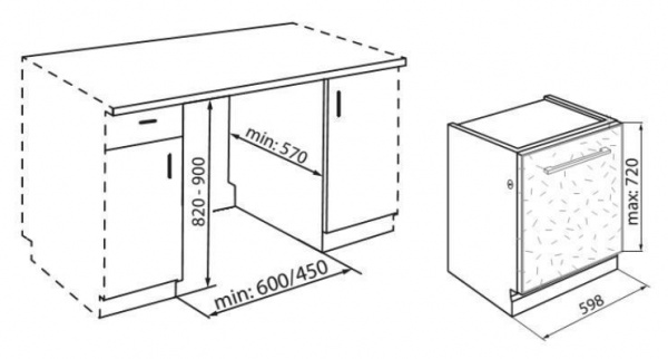Посудомоечная машина KUPPERSBERG GL 6088