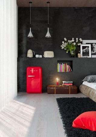 Холодильник SMEG fab10rr купить с доставкой по Москве и Московской области в интернет-магазине ТехноВегас