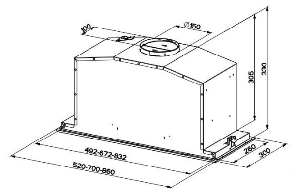 Вытяжка FABER INCA LUX GLASS EV8 X/WH A70 купить с доставкой по Москве и Московской области в интернет-магазине ТехноВегас