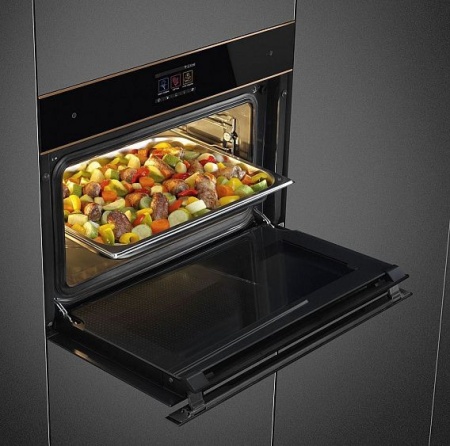 Духовой шкаф SMEG SF4604WVCPNR купить с доставкой по Москве и Московской области в интернет-магазине ТехноВегас