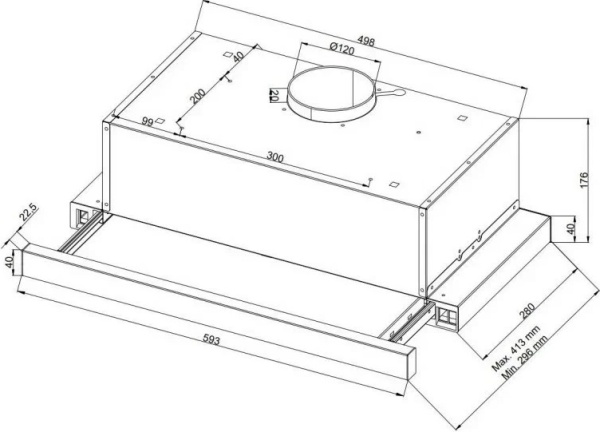 ВЫТЯЖКА JACKY'S JV SW651