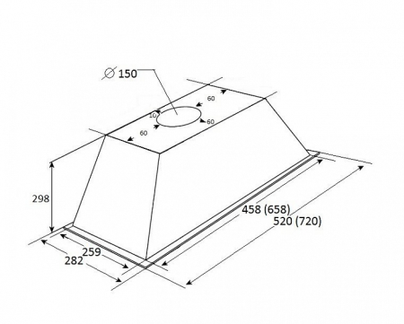 Вытяжка KUPPERSBERG INLINEA 52 C купить с доставкой по Москве и Московской области в интернет-магазине ТехноВегас