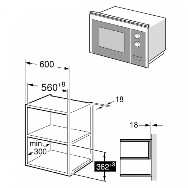 МИКРОВОЛНОВАЯ ПЕЧЬ MAUNFELD MBMO.20.8GB