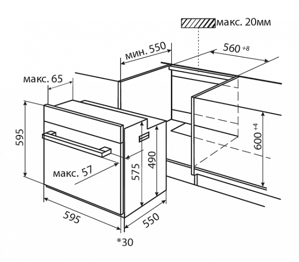 Духовой шкаф KUPPERSBERG rc 699 ant bronze купить с доставкой по Москве и Московской области в интернет-магазине ТехноВегас