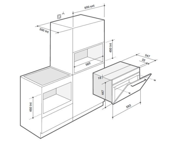 Духовой шкаф DE DIETRICH DKR7580A купить с доставкой по Москве и Московской области в интернет-магазине ТехноВегас