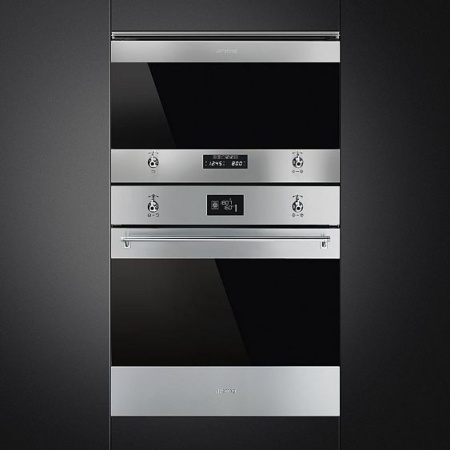 Микроволновая печь SMEG MP322X1 купить с доставкой по Москве и Московской области в интернет-магазине ТехноВегас