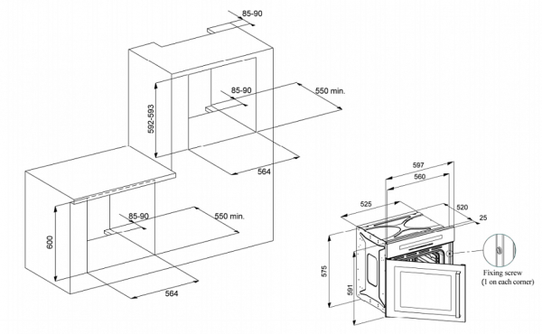 Духовой шкаф ZIGMUND & SHTAIN en 39.921 s купить с доставкой по Москве и Московской области в интернет-магазине ТехноВегас