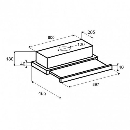 Вытяжка ZIGMUND & SHTAIN K 002.91 B купить с доставкой по Москве и Московской области в интернет-магазине ТехноВегас