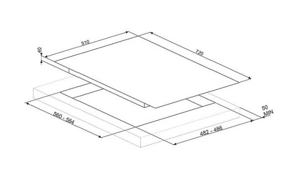 Поверхность SMEG pv175s купить с доставкой по Москве и Московской области в интернет-магазине ТехноВегас