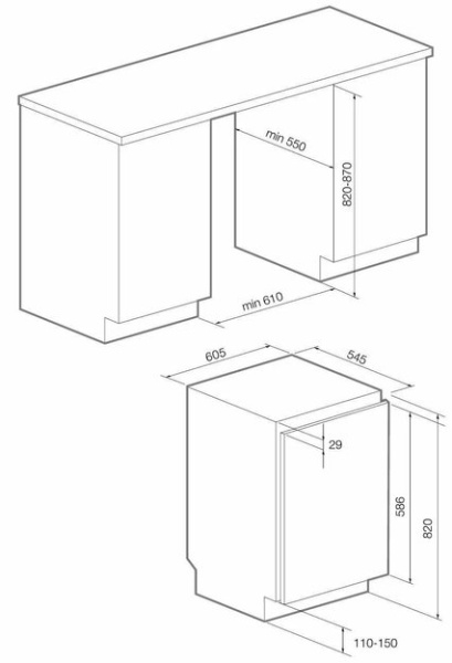 ХОЛОДИЛЬНИК GRAUDE FK 80.1 купить с доставкой по Москве и Московской области в интернет-магазине ТехноВегас