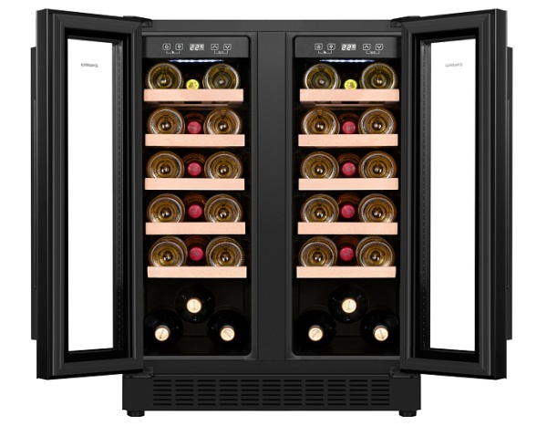 Встраиваемый винный шкаф Maunfeld MBWC-112S40 купить с доставкой по Москве и Московской области в интернет-магазине ТехноВегас
