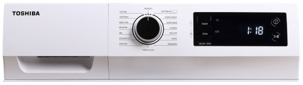 СТИРАЛЬНАЯ МАШИНА TOSHIBA TW-BJ100M4RU(WK) купить с доставкой по Москве и Московской области в интернет-магазине ТехноВегас