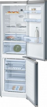 Холодильник Bosch KGN36XL45 нержавеющая сталь купить с доставкой по Москве и Московской области в интернет-магазине ТехноВегас