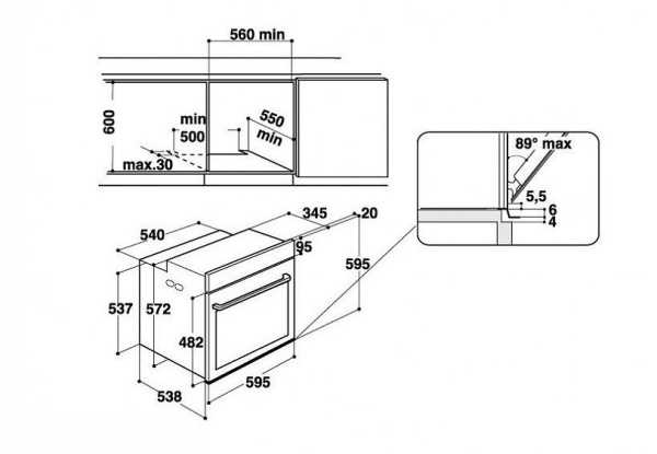 Электрический духовой шкаф Hotpoint-Ariston FI 7861 SH IC купить с доставкой по Москве и Московской области в интернет-магазине ТехноВегас