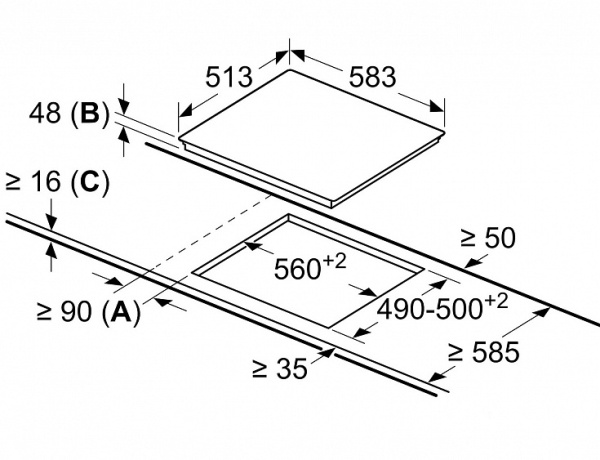 Варочная панель Bosch PKE645BB2R купить с доставкой по Москве и Московской области в интернет-магазине ТехноВегас