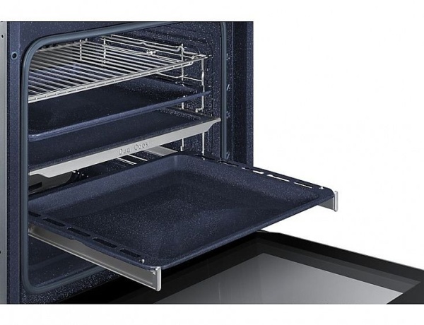 Духовой шкаф Samsung Dual Cook NV75N7546RS нержавеющая сталь купить с доставкой по Москве и Московской области в интернет-магазине ТехноВегас