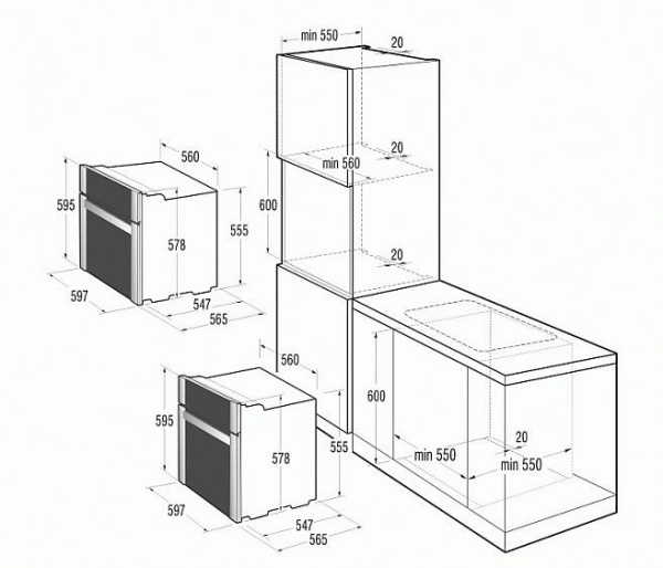 Духовой шкаф GORENJE bop 7558 ax купить с доставкой по Москве и Московской области в интернет-магазине ТехноВегас
