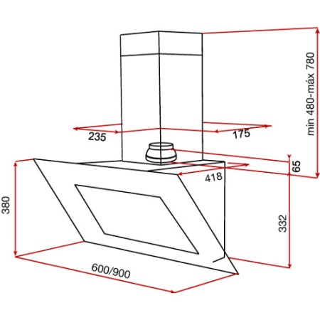 Вытяжка TEKA DVT 980 W (40483542) купить с доставкой по Москве и Московской области в интернет-магазине ТехноВегас