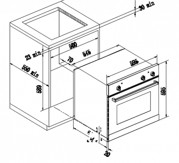 Духовой шкаф ZIGMUND & SHTAIN EN 117.921 W купить с доставкой по Москве и Московской области в интернет-магазине ТехноВегас