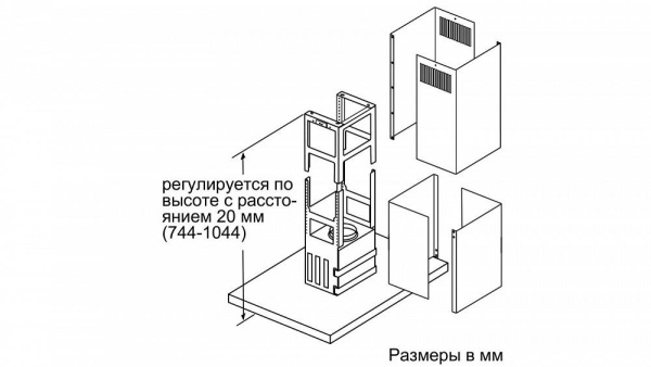 Вытяжка NEFF I96BMV5N5 купить с доставкой по Москве и Московской области в интернет-магазине ТехноВегас