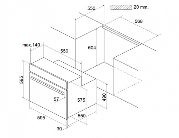 Духовой шкаф KUPPERSBERG RC 699 W Silver купить с доставкой по Москве и Московской области в интернет-магазине ТехноВегас