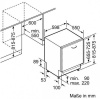Встраиваемая посудомоечная машина Bosch SMV 45 EX 00 E