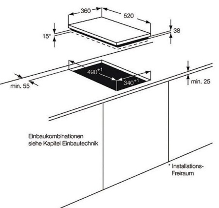 Поверхность AEG hc 452020 eb купить с доставкой по Москве и Московской области в интернет-магазине ТехноВегас