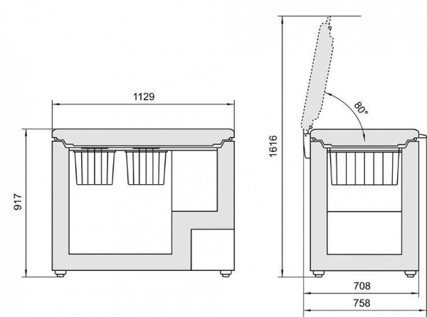 Морозильник LIEBHERR GT 3622 купить с доставкой по Москве и Московской области в интернет-магазине ТехноВегас