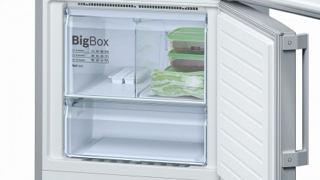 Холодильник Bosch KGN56PI30U нержавеющая сталь купить с доставкой по Москве и Московской области в интернет-магазине ТехноВегас