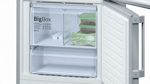 Холодильник Bosch KGN56PI30U нержавеющая сталь купить с доставкой по Москве и Московской области в интернет-магазине ТехноВегас