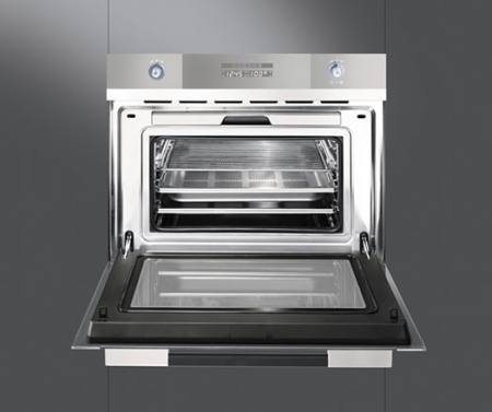 Микроволновая печь SMEG sc45m2 купить с доставкой по Москве и Московской области в интернет-магазине ТехноВегас