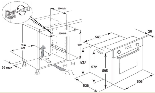 Духовой шкаф WHIRLPOOL  akzm8200/ix купить с доставкой по Москве и Московской области в интернет-магазине ТехноВегас