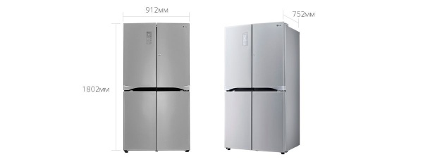Холодильник Side-by-Side LG GR-M24FWCVM купить с доставкой по Москве и Московской области в интернет-магазине ТехноВегас