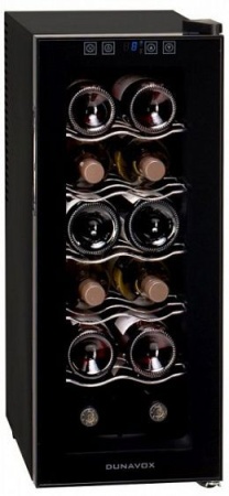 Винный шкаф DUNAVOX dat-12.33dc купить с доставкой по Москве и Московской области в интернет-магазине ТехноВегас