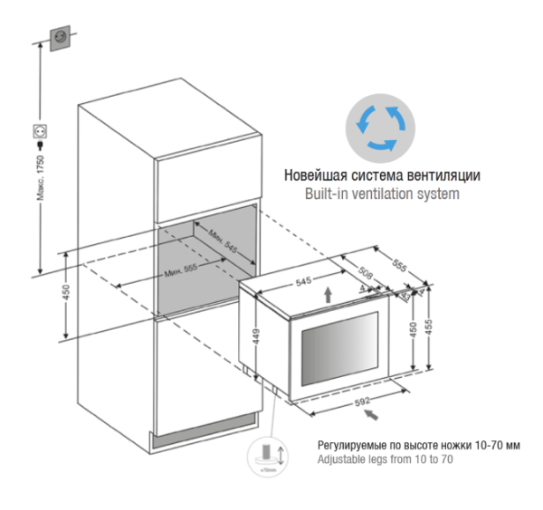 Винный шкаф PANDO PVMAVP 45-18CRR