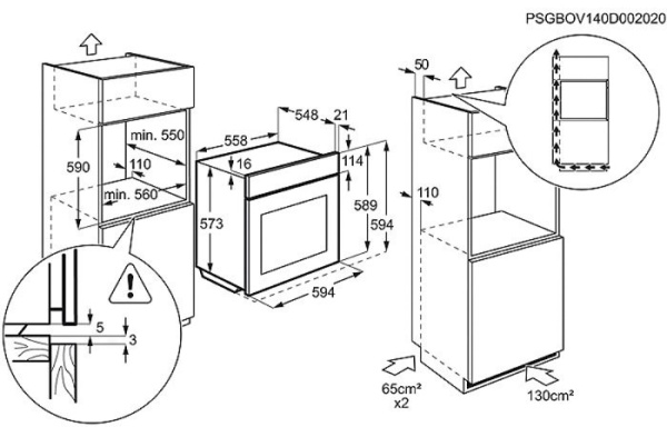 Духовой шкаф ELECTROLUX eog91402ax купить с доставкой по Москве и Московской области в интернет-магазине ТехноВегас