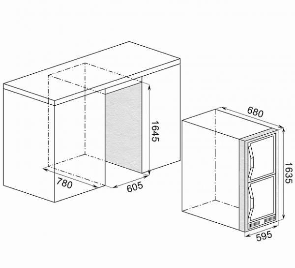 Винный шкаф WINE CRAFT SC-126BZ Grand Cru