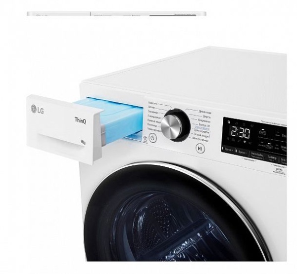 Сушильная машина LG DC90V9V9WN