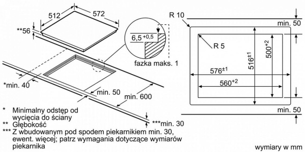 Варочная поверхность Siemens EX 601LXC1 черный купить с доставкой по Москве и Московской области в интернет-магазине ТехноВегас