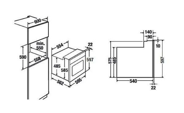 Духовой шкаф KUPPERSBUSCH EEB 6860.1 JX4 Gold купить с доставкой по Москве и Московской области в интернет-магазине ТехноВегас