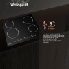 Стеклокерамическая панель Weissgauff HV 640 B купить с доставкой по Москве и Московской области в интернет-магазине ТехноВегас