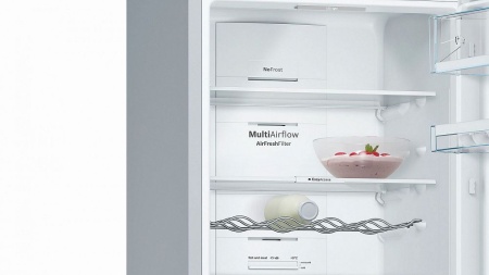 Холодильник Bosch KGN36ML3P серебристый купить с доставкой по Москве и Московской области в интернет-магазине ТехноВегас