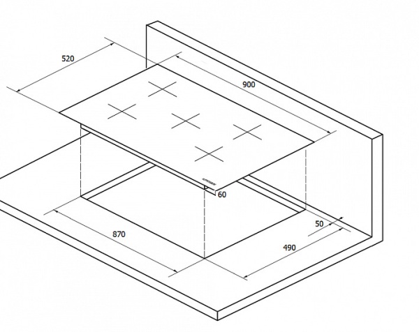 Варочная поверхность KUPPERSBERG IMS 901 купить с доставкой по Москве и Московской области в интернет-магазине ТехноВегас