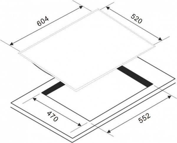 Поверхность ZIGMUND & SHTAIN mn 114.61 w купить с доставкой по Москве и Московской области в интернет-магазине ТехноВегас